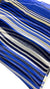 NEW! Silk Scarf | Blue Stripes