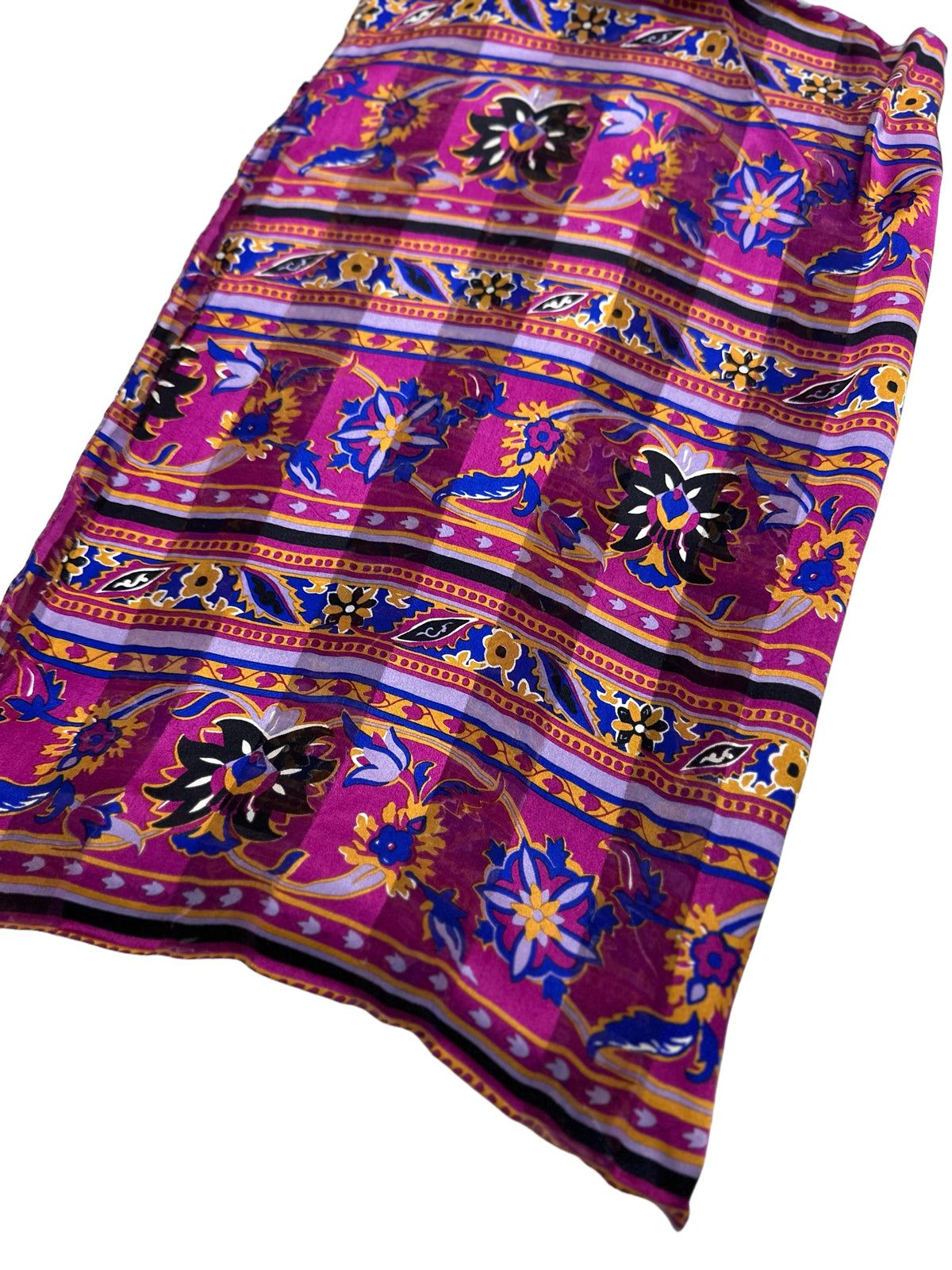 NEW! Floral & Linear Silk Scarves
