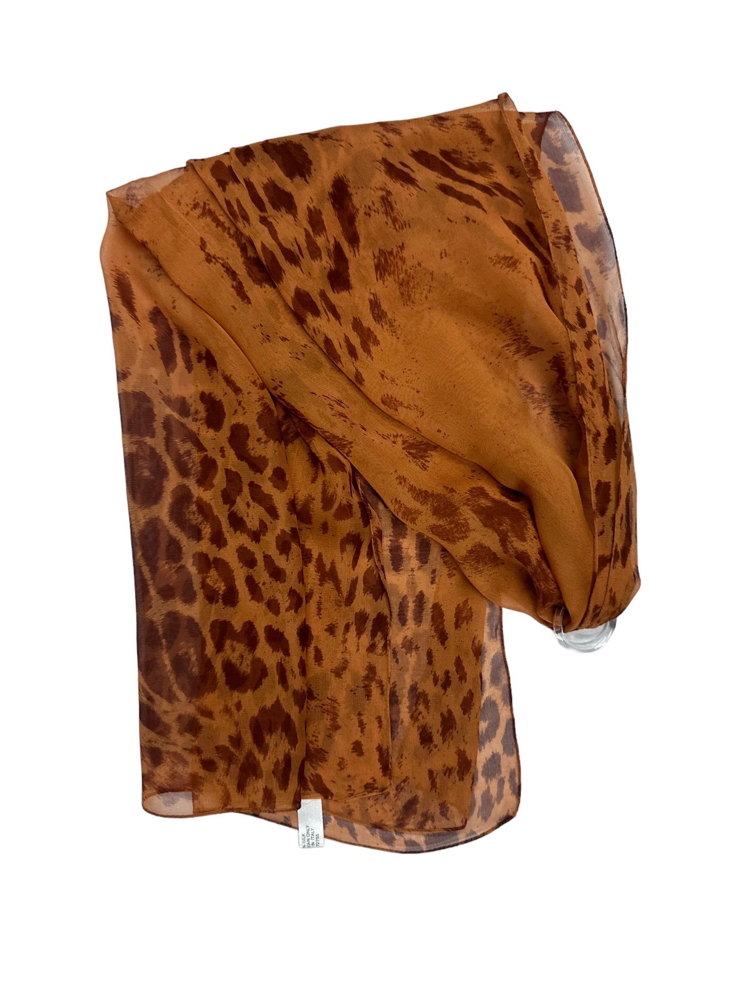 NEW! | Silk | Leopard Print Scarves