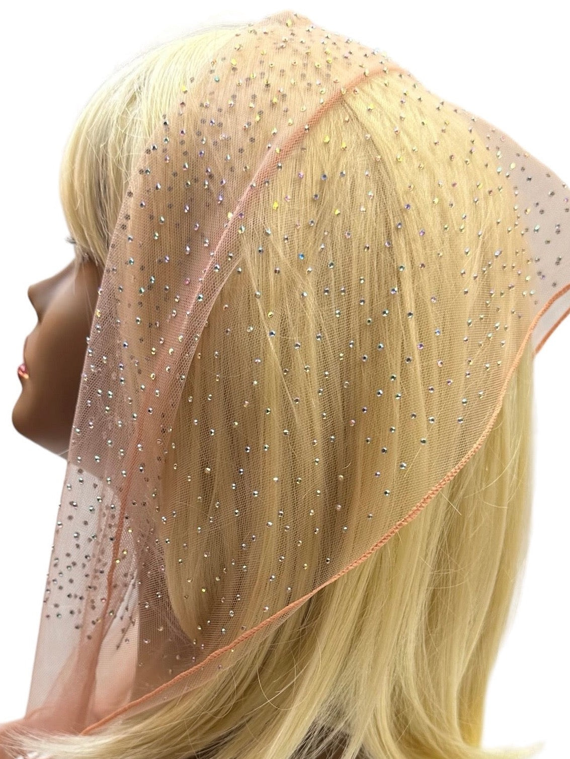 Oblong Net | All Over Rhinestones