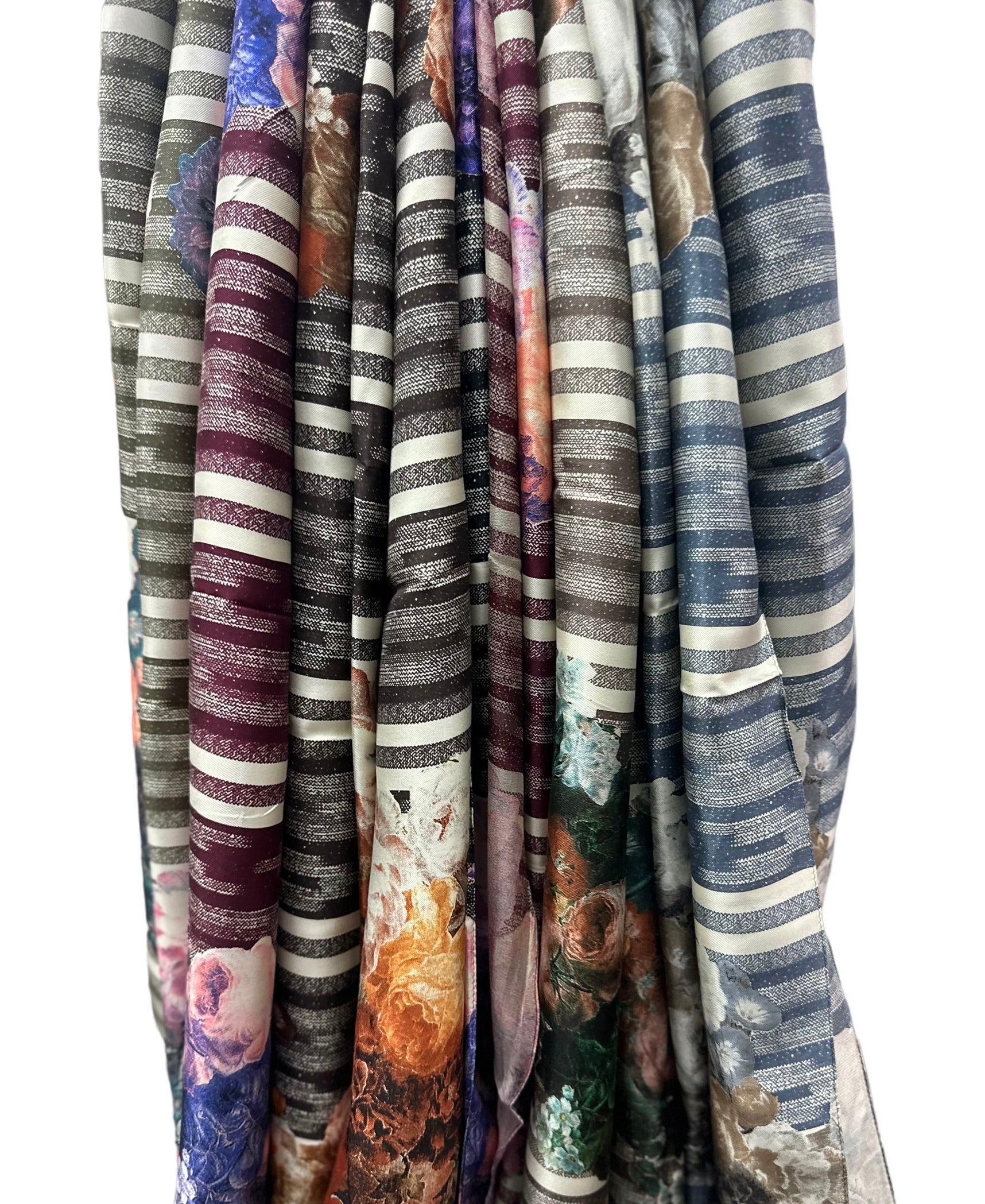 NEW! Silk Scarves | Dutch Bouquet & Stripes