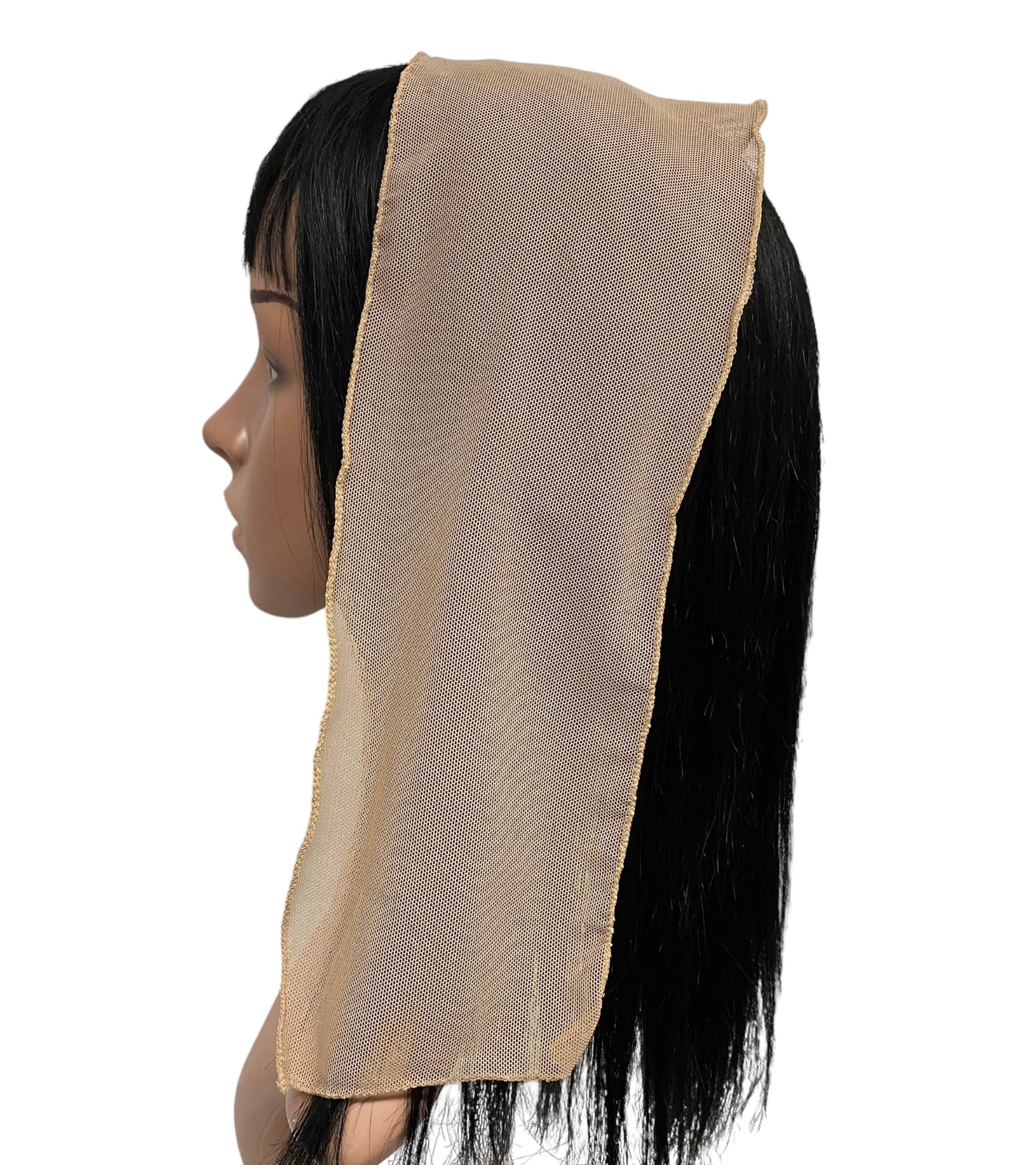 NEW! | Soft Net Scarf | Long XS | Beige