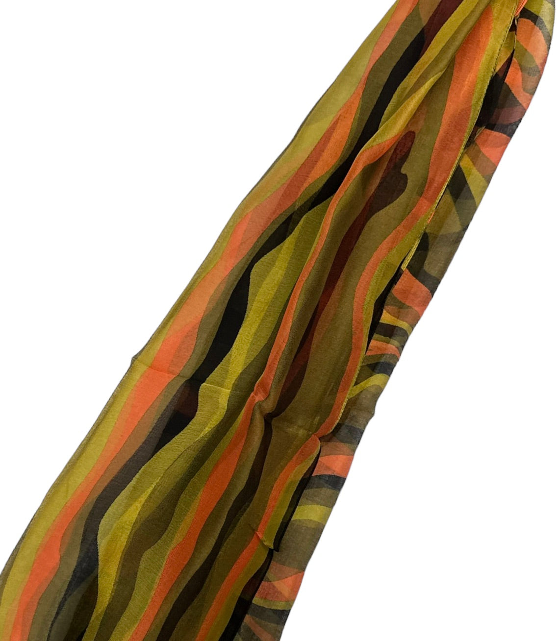 NEW! Silk Scarf | Zebra Stripes