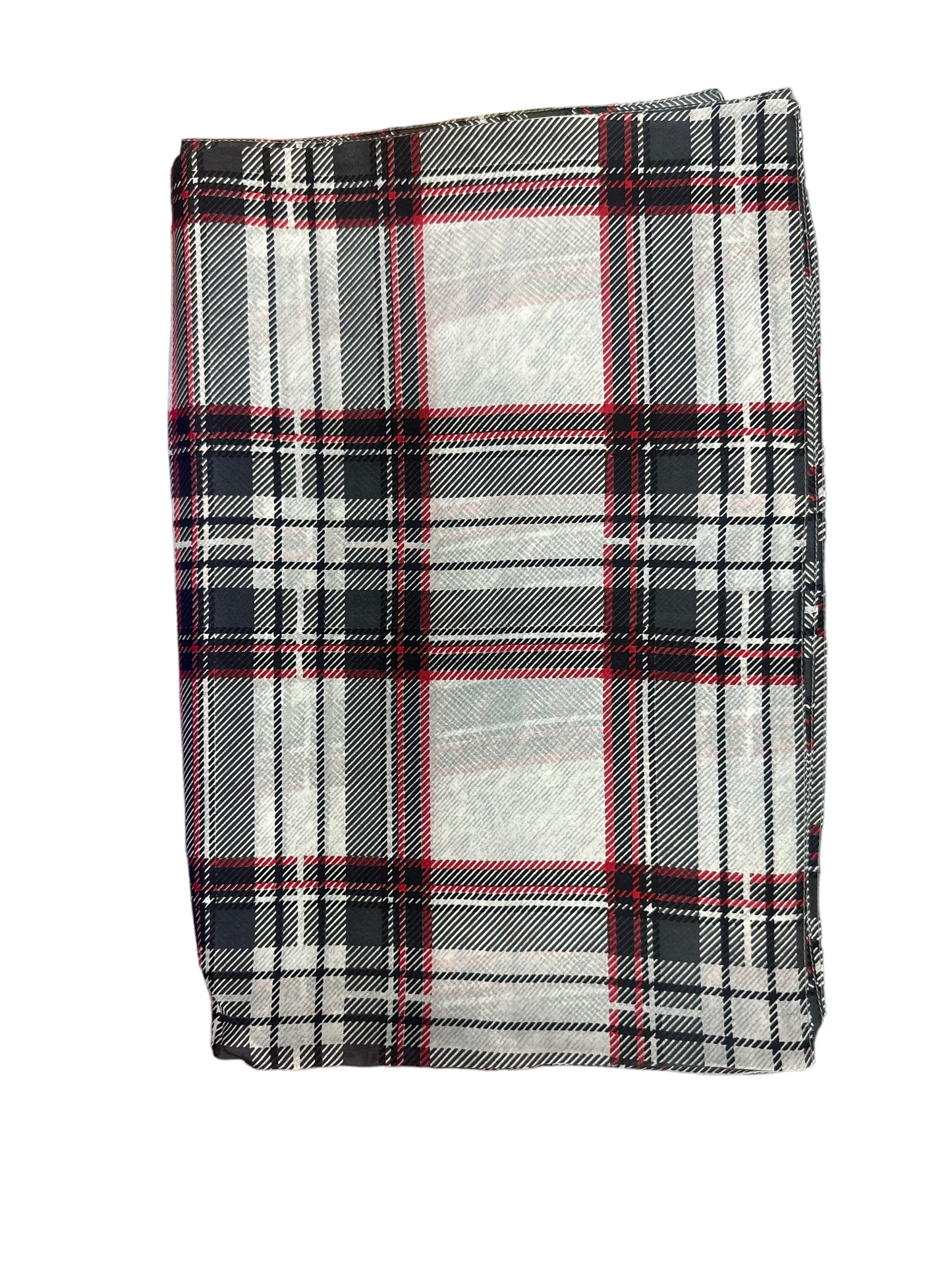 NEW! Plaid Silk Scarves