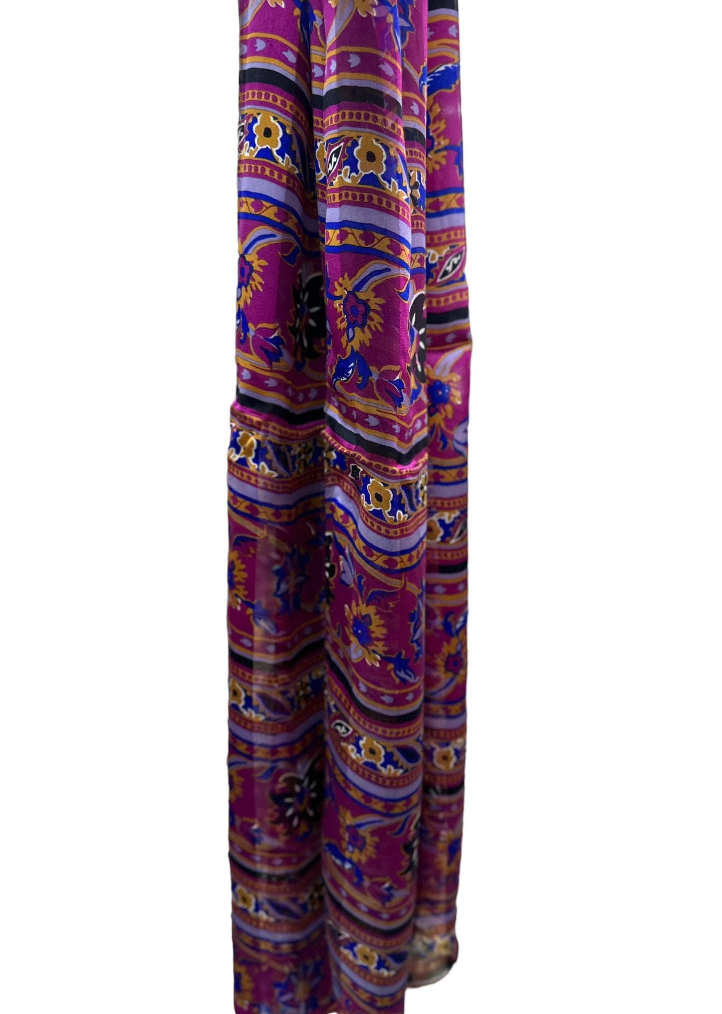 NEW! Floral & Linear Silk Scarves