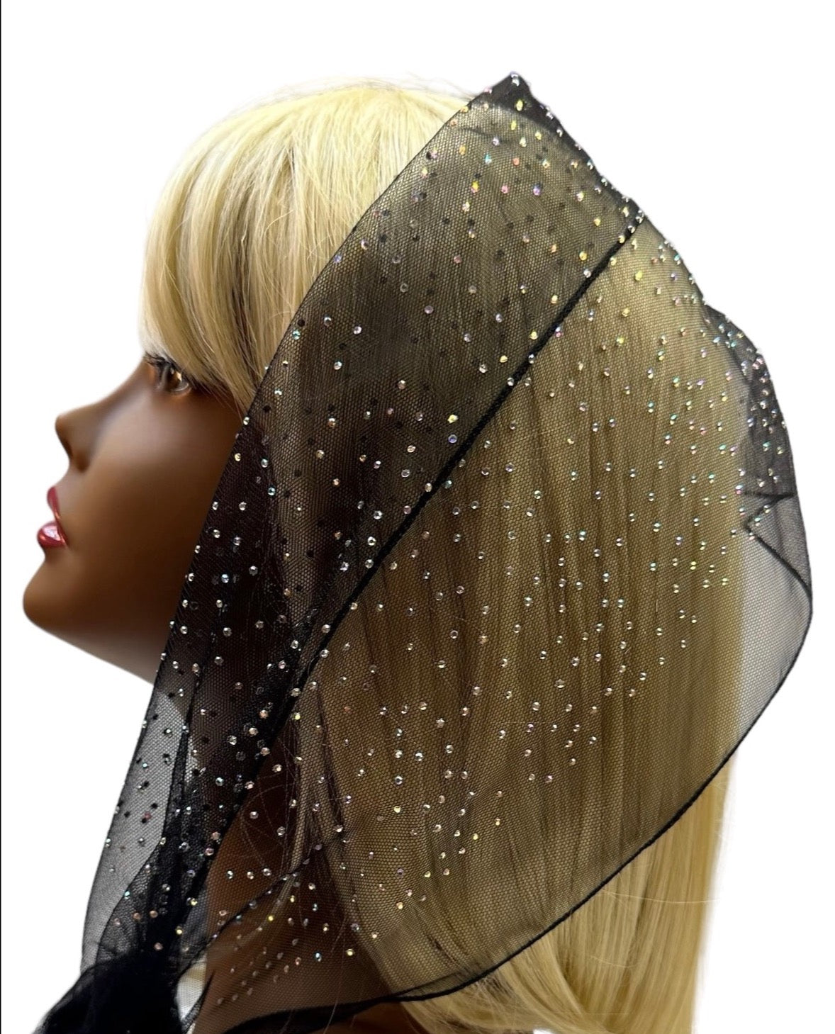 Oblong Net | All Over Rhinestones