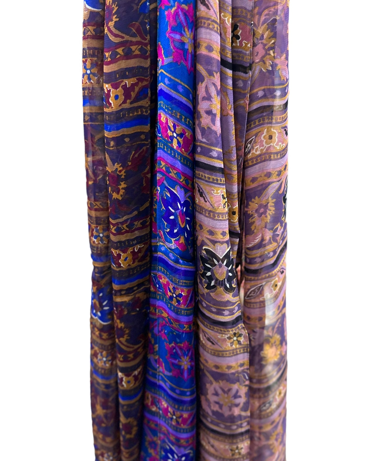 NEW! Floral & Linear Silk Scarves