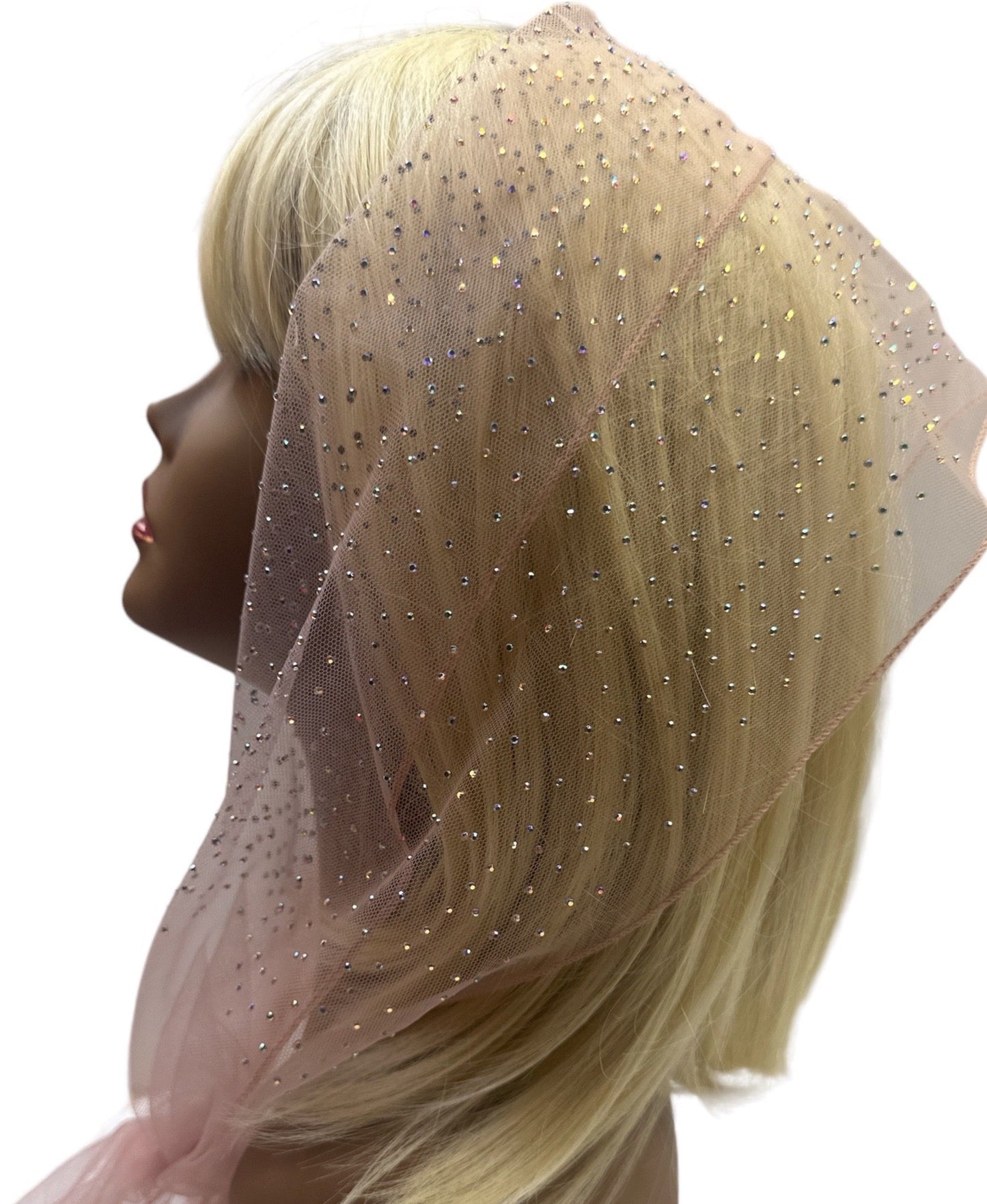 Oblong Net | All Over Rhinestones