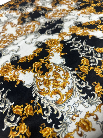 Square Silk Scarf | Baroque Pattern