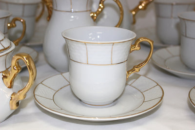 17 Piece Bridal Tea/Coffee Set