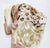 136-88 Blend of beige with leopard scalp design