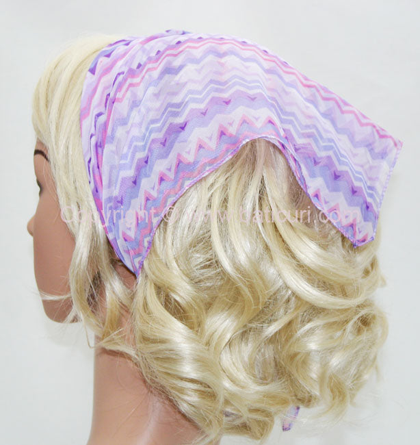 136-116 Purple with medium zig zag mixed lines