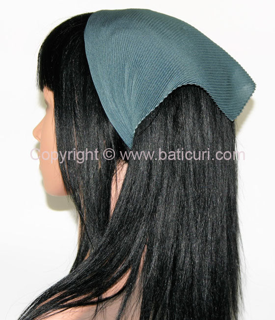 100-33 Pleated Italian | Dark Beetle Green