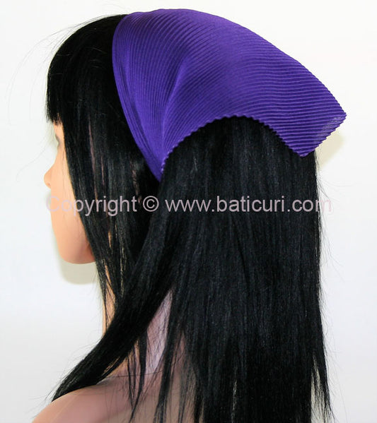 100-88 Pleated Italian | (Dark) Purple