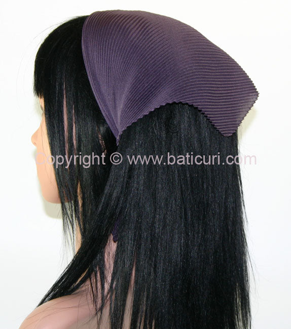 100-81 Pleated Italian | Ash Purple