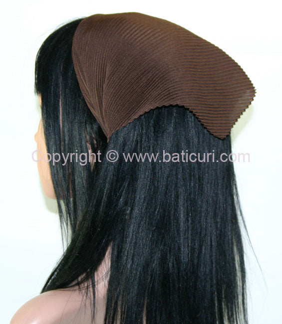 100-140 Pleated Italian | Brown