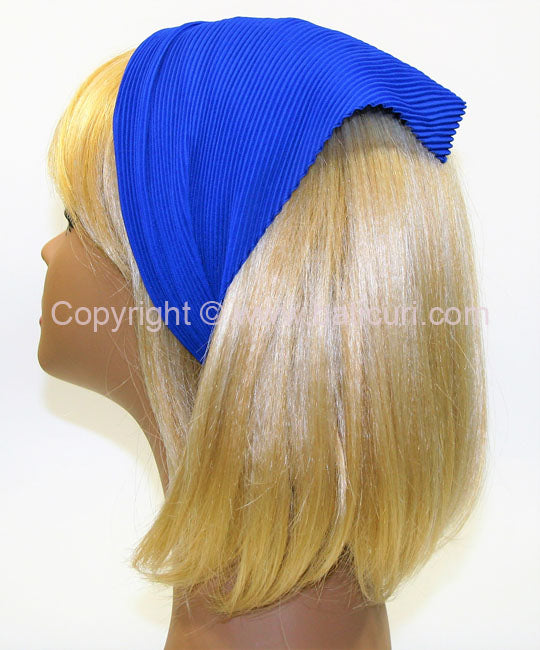 100-06 | Pleated Italian | Solid | Royal Blue