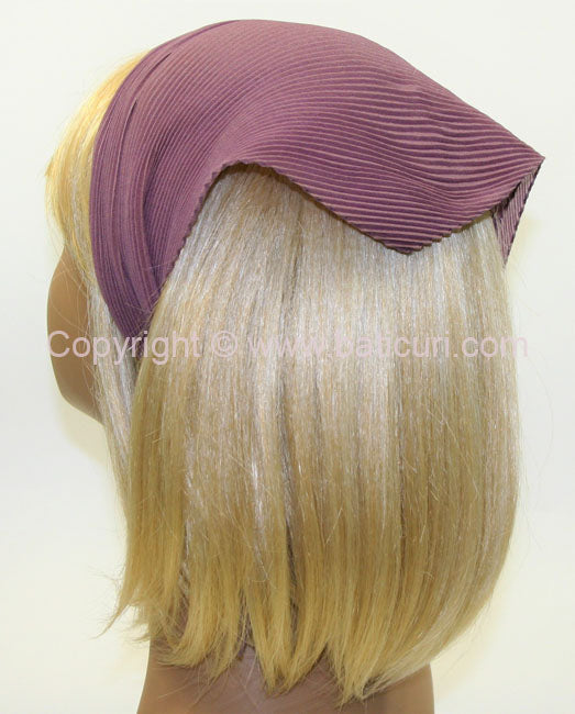 100-73 Pleated Italian | Mauve